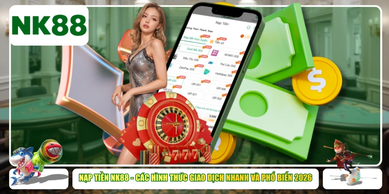 Nạp Tiền NK88 - Các Hình Thức Giao Dịch Nhanh Và Phổ Biến 2026